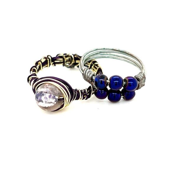 2 Handmade Rings - Picture 1 of 7